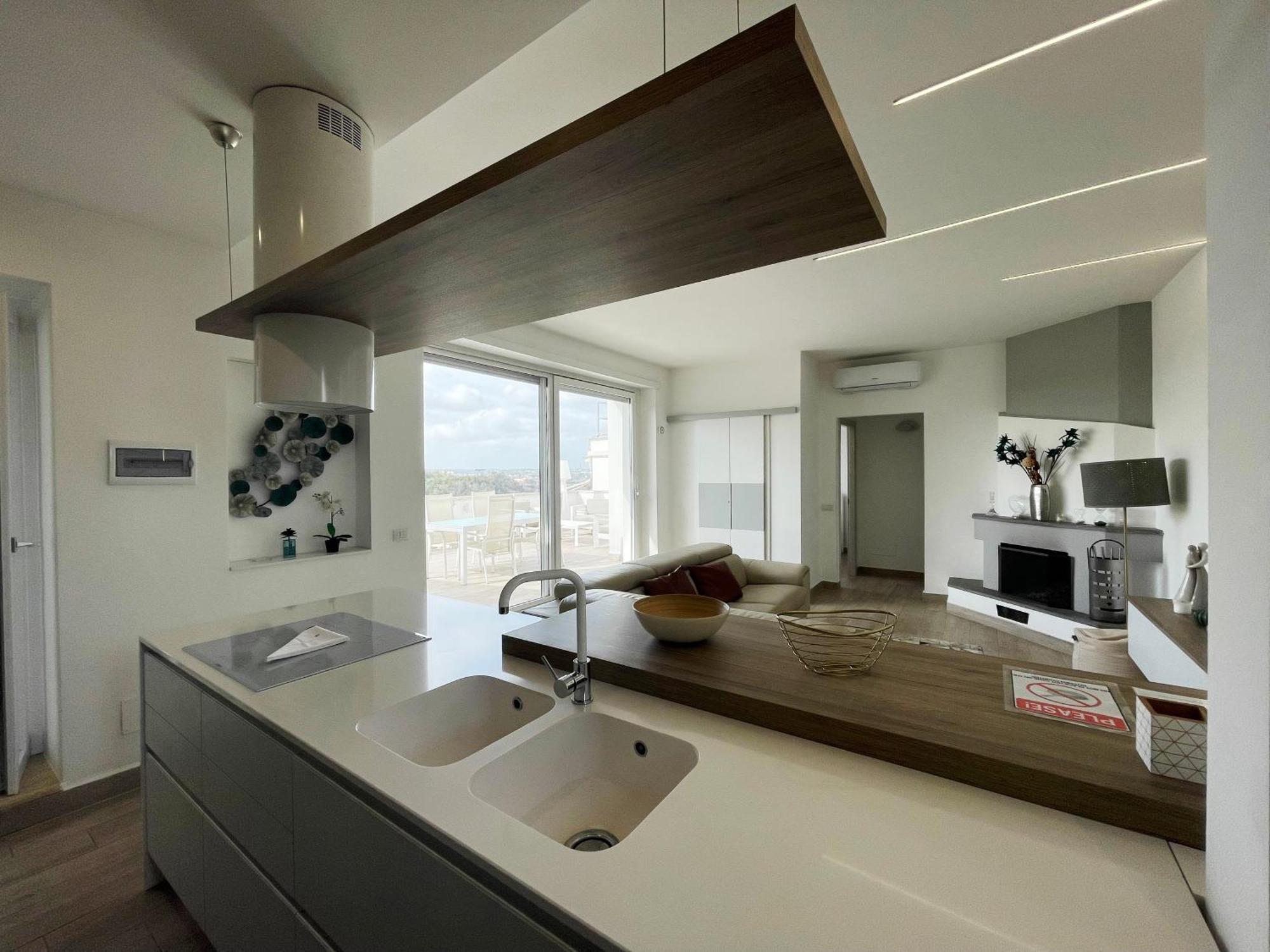 Penthouse With View Of Appartement Rome